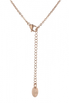 Edelstahlkette rosegold DREAM, LOVE, LAUGH, Enjoy the little Things